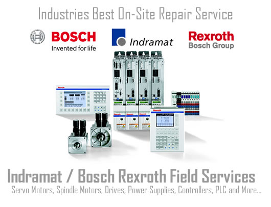 On-Site factory Indramat Bosch Rexroth field services repair